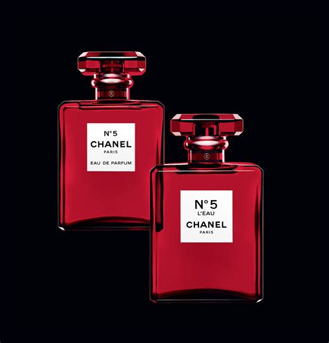 chanel 5 rojo